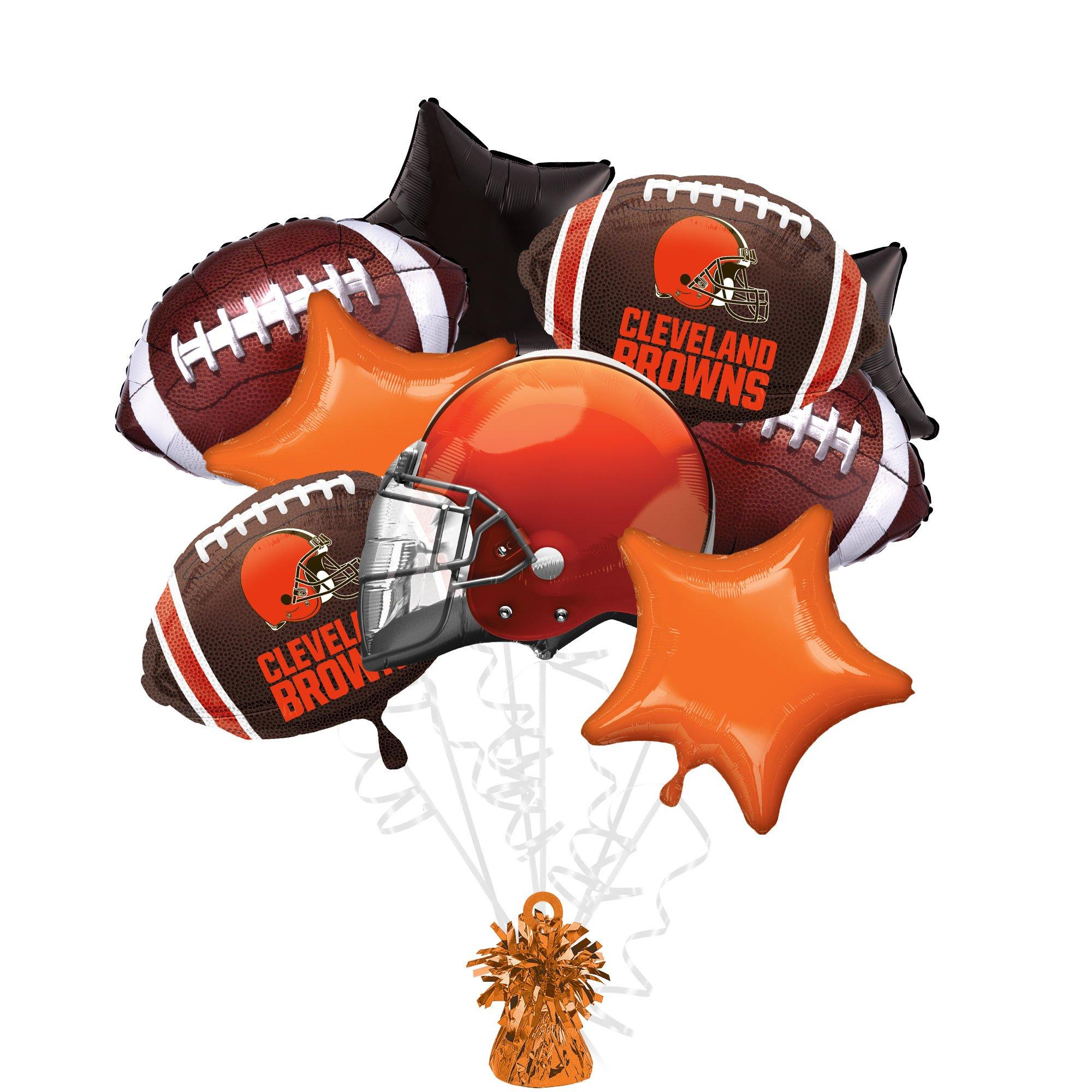 Cleveland Browns Foil Balloon Bouquet